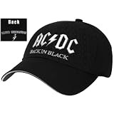 AC/DC - Back In Black Fitted Baseball Cap