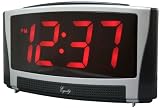 EQUITY 30037 1.8 Large Digital LED Alarm Clock