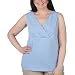 Women's Plus-Size Merona® Blue V-Neck Sleeveless Fashion Top