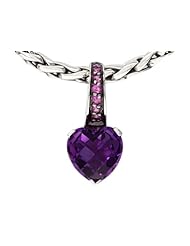 Balissima By Effy Collection Sterling Silver Amethyst and Pink Sapphire Pendant