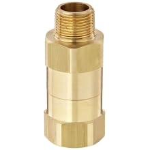 Dixon SCVR6 Brass Safety Check Valve, 3/4" NPT male x NPT Female