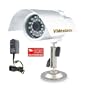 VideoSecu Outdoor Day Night Vision CCD IR Infrared Home Security Camera with Power Supply and Free Warning DeCal W97