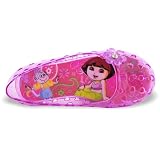 Dora the Explorer with Boots Toddler Girls Glitter Jellies Sandals Shoes Purple 5/6 | Review & Best Price