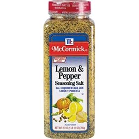Mccormick Lemon & Pepper Seasoning Salt