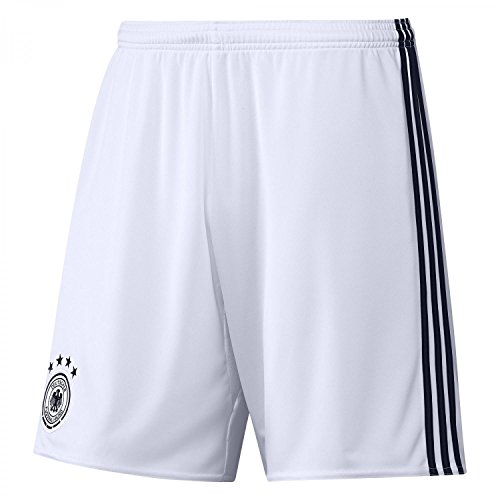 adidas Jungen Torwart-heimshort UEFA EURO 2016 DFB Replica, White/Black, 140, AA0131
