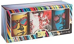 Elvis Presley Hot Cocoa Mug Set Vegas Elvis and Pop Art Elvis