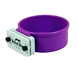 Kennel-Gear 1-Quart Plastic Dog or Cat Bowl Kit, Purple by Kennel-Gear