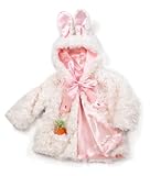 Bunnies by the Bay The Original Cuddle Coat, White, 6-12 Months