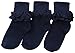 Jefferies Socks Girls 2-6X Misty Ruffle Turn Cuff 3 Pair Pack