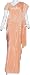 Indian Pure Silk Light Salmon Sarees Womens Dresses (ossari101)