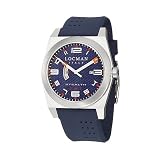 LOCMAN Watches:Locman Sport Men's Stainless Steel and Titanium Case Quartz Watch 200BLKVL