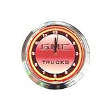 GMC Trucks Neon Clock