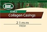 LEM Products Fresh Clear Edible Collagen Casing (21mm)