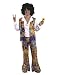 Adult Hippie Costume, Mens Standard (Fits up to 44 Jacket Size)