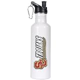 USC Trojans - NCAA 26oz stainless steel water bottle with Pop-up Spout