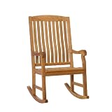 SEI Teak Porch Rocker