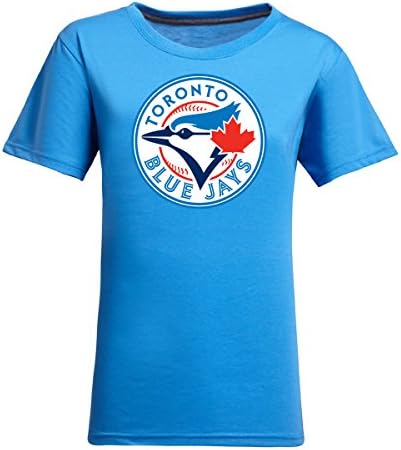 MLB Toronto Blue Jays Women's Jersey T-Shirt (Blue)
