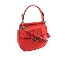 Hot Sale Coach Leather New Willis 19132 (Vermillion)