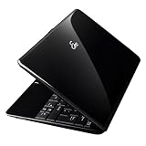 ASUS Eee PC 1008HA Seashell 10.1-Inch Pearl Black Netbook - 6 Hour Battery Life