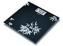 Sanitas 763.20 SGS 25 Design Glaswaage, Dekorativer Motivdruck, 100 g Einteilung, 150 kg Tragkraft