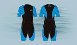 Aqua Sphere Stingray Neoprenanzug Kinder schwarz/blau Gr. 128 52178