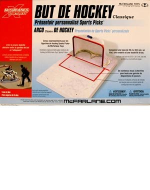 Childrens Toyshop  Toys : McFarlane Toys Classic Hockey Goal Display Set