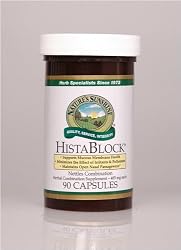 Nature,s Sunshine Histablock Herbal Combination Supplement Supports Mucous Membrane Health 90 Capsules