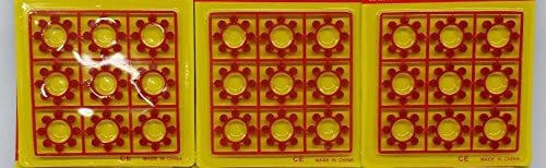 8 Shot Plastic Disc Ring Capsules 216 Unit 3 Cap Sheets