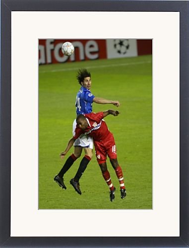Framed Prints of Soccer - Champions League - Game One - Rangers v VfB Stuttgart - Group E- Ibrox from Rangers