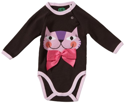 Ej Sikke Lej Baby - M&auml;dchen Body 112305493056, Gr. 56, Braun (Ballerina soft lilac) Preisvergleich