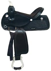 The Black Easy Rider Western Pleasure Trail Saddle