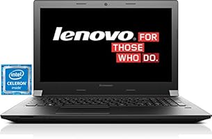 Lenovo B50-30 39,6 cm (15,6 Zoll HD AntiGlare) Notebook-PC (Intel Celeron 2840, 2,5GHz, 4GB RAM, 320GB HDD, Intel HD Graphics, DVD, Win 8.1 mit Bing) schwarz