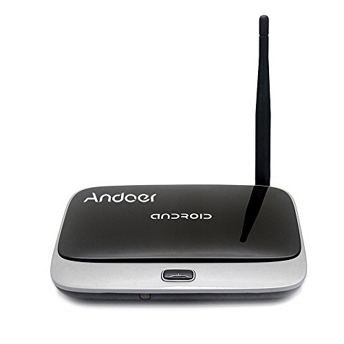 Andoer CS918 Android 4.4 TV Box Player RK3188T Quad Core 2GB/8GB WiFi 1080P with Remote Control EU Plug