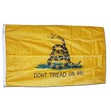Gadsden 3x5 Foot Nylon Dont Tread on Me Tea Party flag by SevenBros