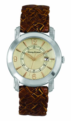 Tommy Bahama Men's Island Heritage Charleston Leather Strap Watch #TB1145