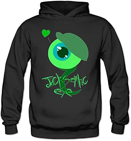 New Christmas Women's JackSepticEye Logo Hoodies Black M