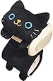 ねこのロールペーパーホルダー クロ