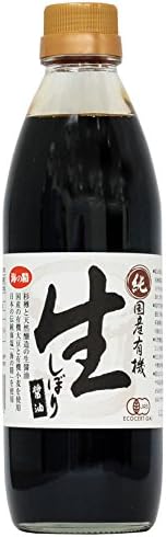 Seminal domestic organic raw squeezed soy sauce 500ml of sea