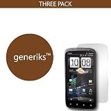 Generiks TM HTC Pyramid *CLEAR* Screen Protectors (3 Pack!!!)