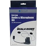 Cardo Scala Rider - Kit micro longue perche XL 20 cm pour casque modulable et jet