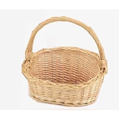 Geschenkkorb, Weidenkorb, Pr�sentkorb,klein, 32x28x29 cm