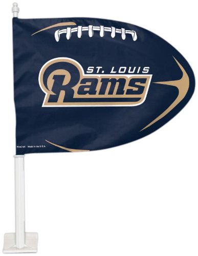 NFL St. Louis Rams Car Flag