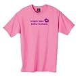 "bi girls have better fantasies " -- 100% Cotton Tee with funny Bad Girls Finish First Joke Design in over 30 color choices