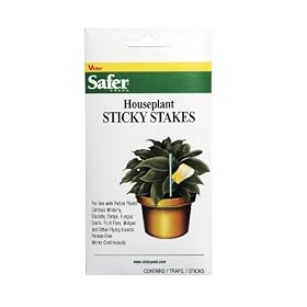 Safer Brand 5025 Houseplant Sticky Stakes