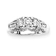 14K White Gold...