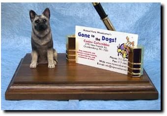 Norwegian Elkhound Desk Set