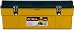 Stack-On GMY-26RPS/4 26-Inch Deluxe Professional Tool Box with Removable Parts Storage Boxes, Black/Yellow