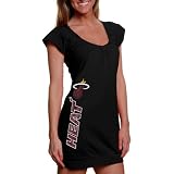 NCAA Miami Heat Ladies Tunic Dress - Black (Small)