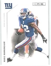 2011 Panini Rookies & Stars Football Card # 100 Mario Manningham - New York Giants - NFL Trading Card in Protective Case!
