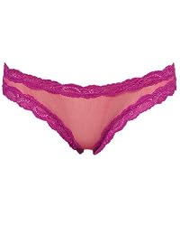 Wendy Glez Low Thong with Lace Trim DI2309